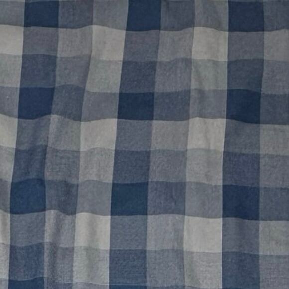 Wrangler All Terrain Gear Long Sleeve Utility Shirt Men's L | Blue Grey Check - Picture 4 of 10